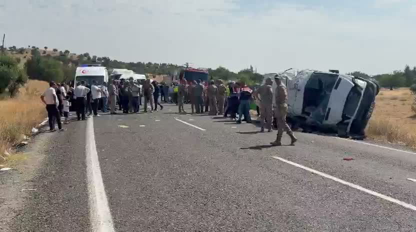 minibüs kazası